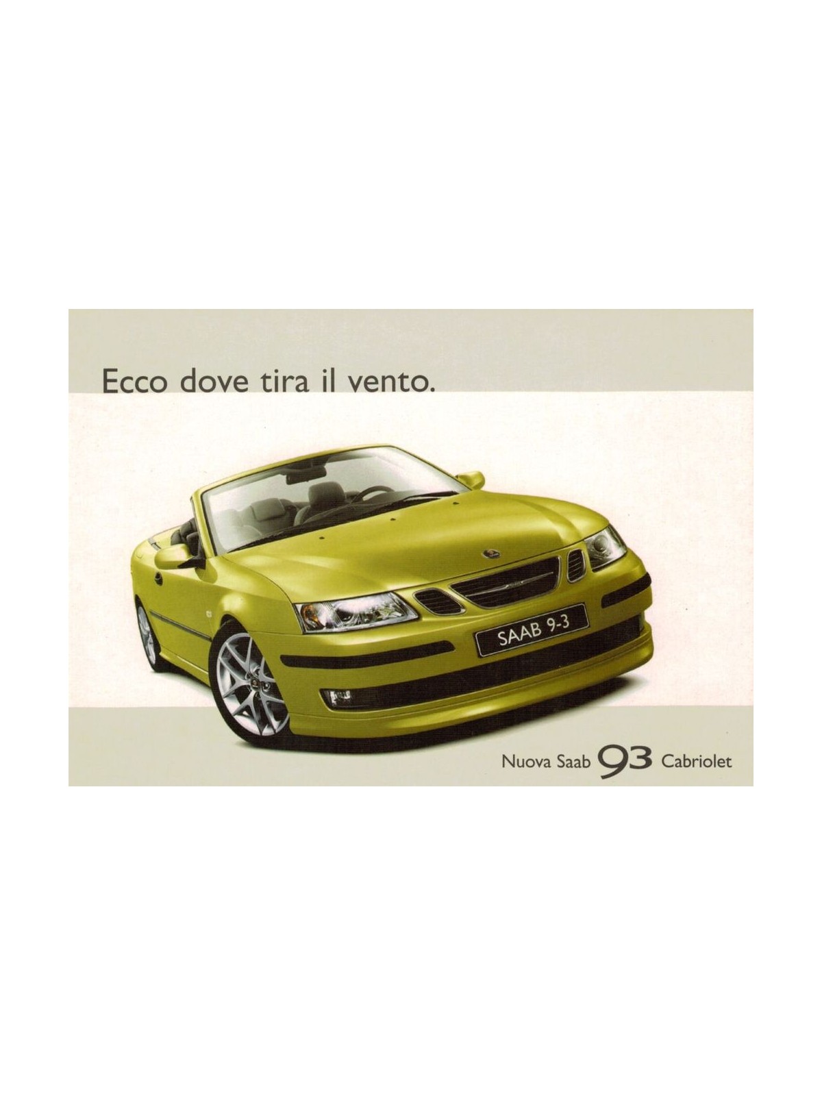 PROMOCARD ADVERTISING POSTCARD PC 3844