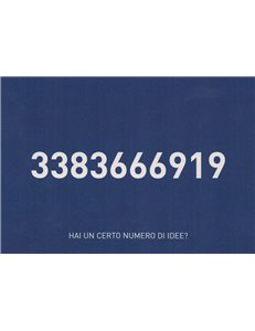 CARTOLINA PUBBLICITARIA PROMOCARD PC 6078