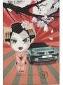 CARTOLINA FREECARDS N° 019 RENAULT CLIO