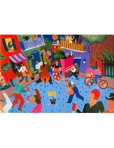FREECARDS POSTCARD No. 046 COMFORT BLUES