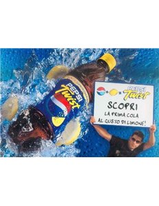 CARTOLINA FREECARDS N° 025 PEPSI TWIST