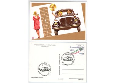 ITALIA 2013 Cartolina Ufficiale 97ª Targa Florio