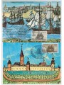 GERMANIA BRD - USA 1983 N° 4 Cartoline commemorative Concord
