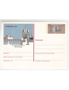 GERMANIA BRD 1983 Cartolina commemorativa Lympurga 83