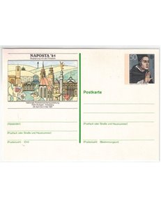 GERMANIA BRD 1981 Cartolina commemorativa Naposta 81