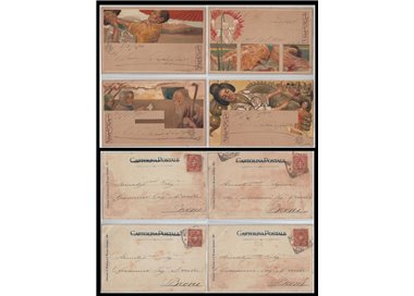Opera Iris, lotto di 12 cartoline viaggiate