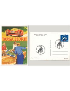 ITALIA 2014 Cartolina Ufficiale 98ª Targa Florio