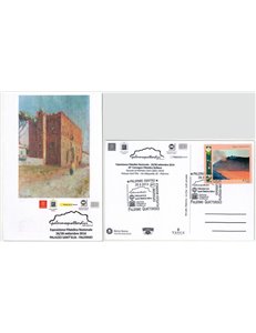 POSTCARD National Philatelic Exhibition Palermo.14 26-09