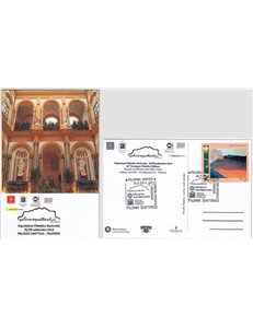 POSTCARD National Philatelic Exhibition Palermo 14 26-09-2014