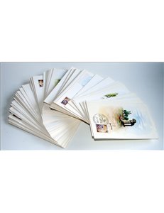 ITALIA 1983 Collezione di 124 cartoline per gli sportelli filatelici