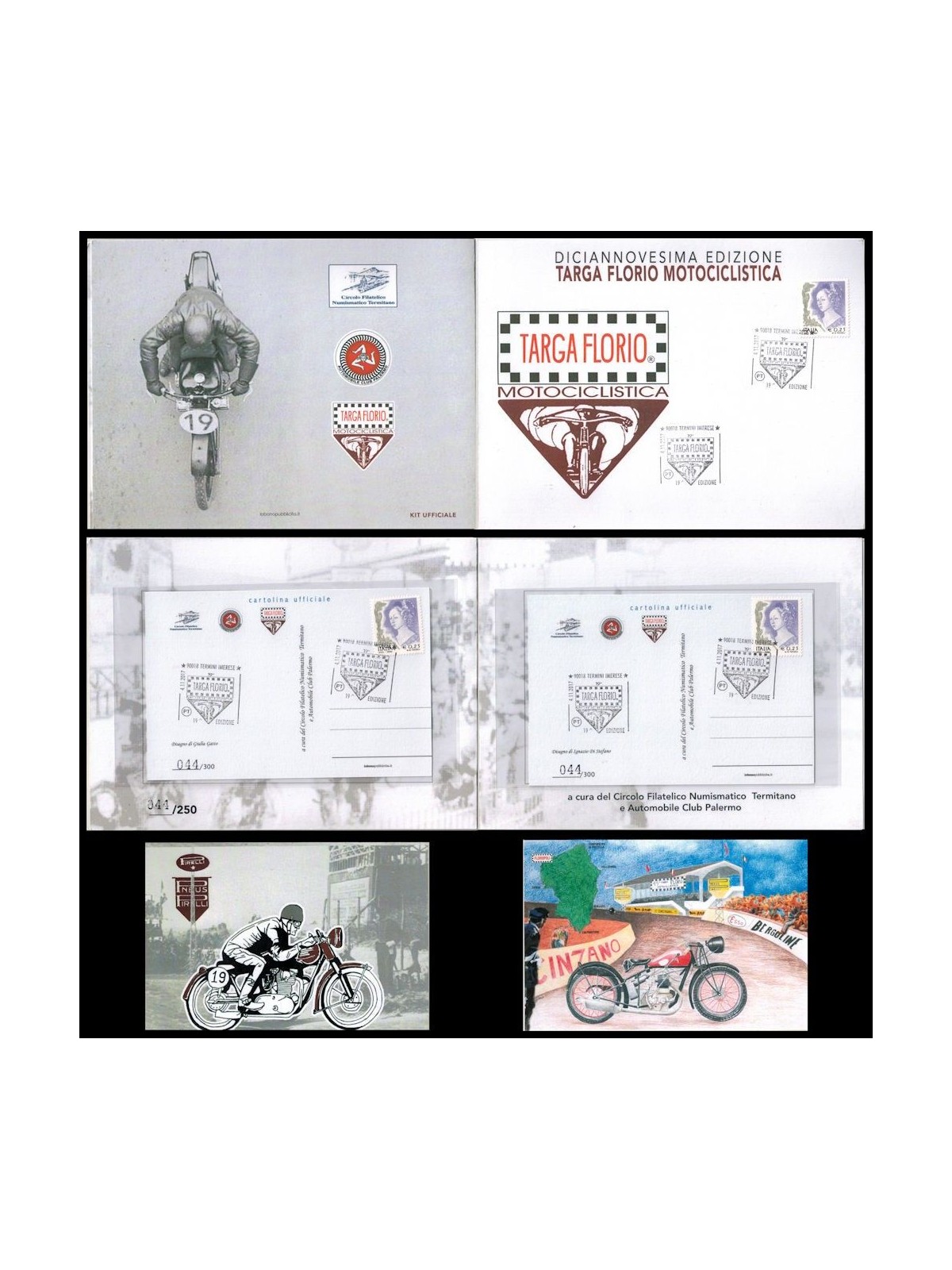 ITALIA 2017 Kit Ufficiale 19ª Targa Florio Motociclistica 2