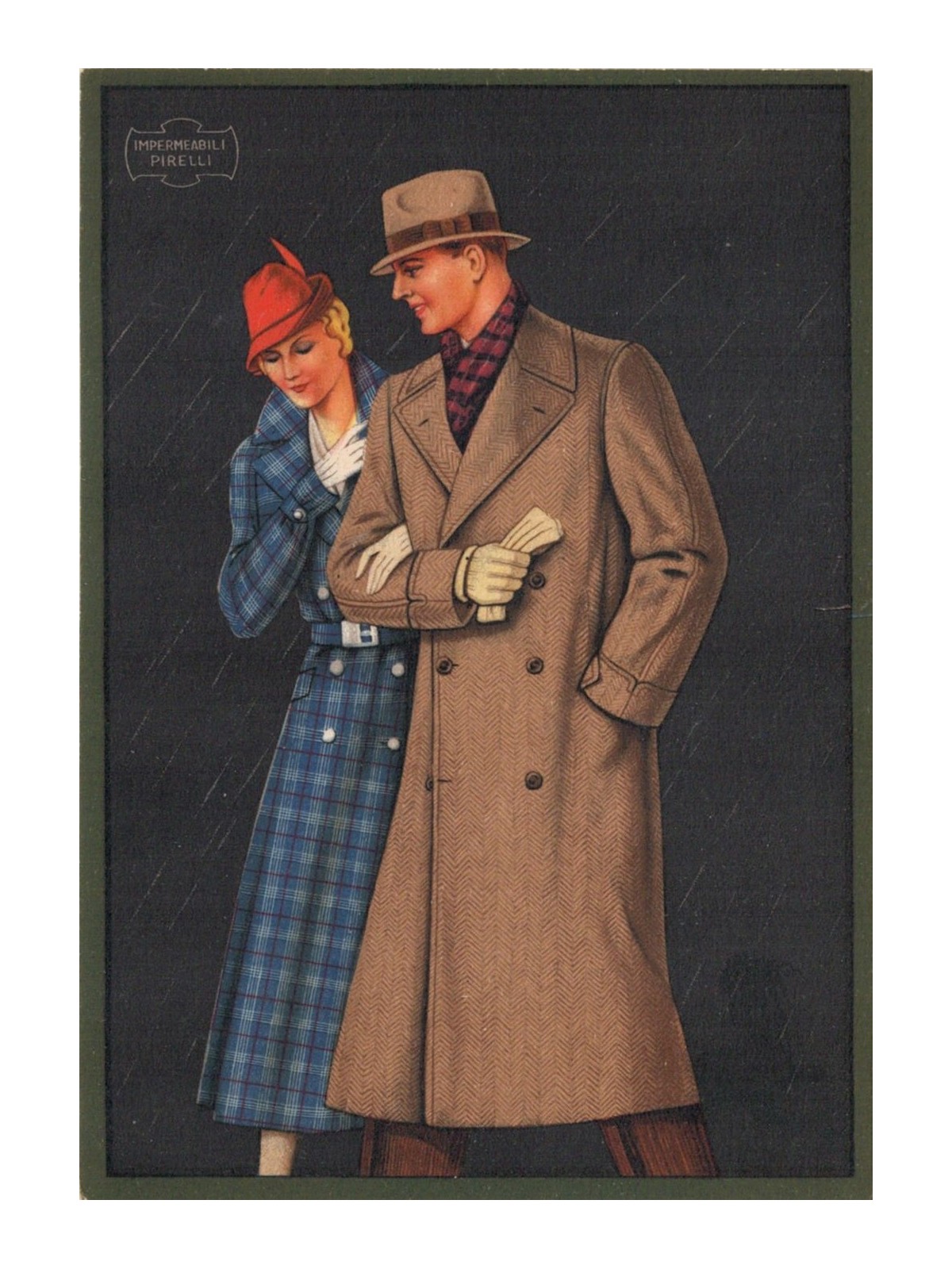 CARTOLINA Impermeabili Pirelli (Pola)