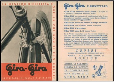 CARTOLINA Gira-Gira Capsai (Torino)