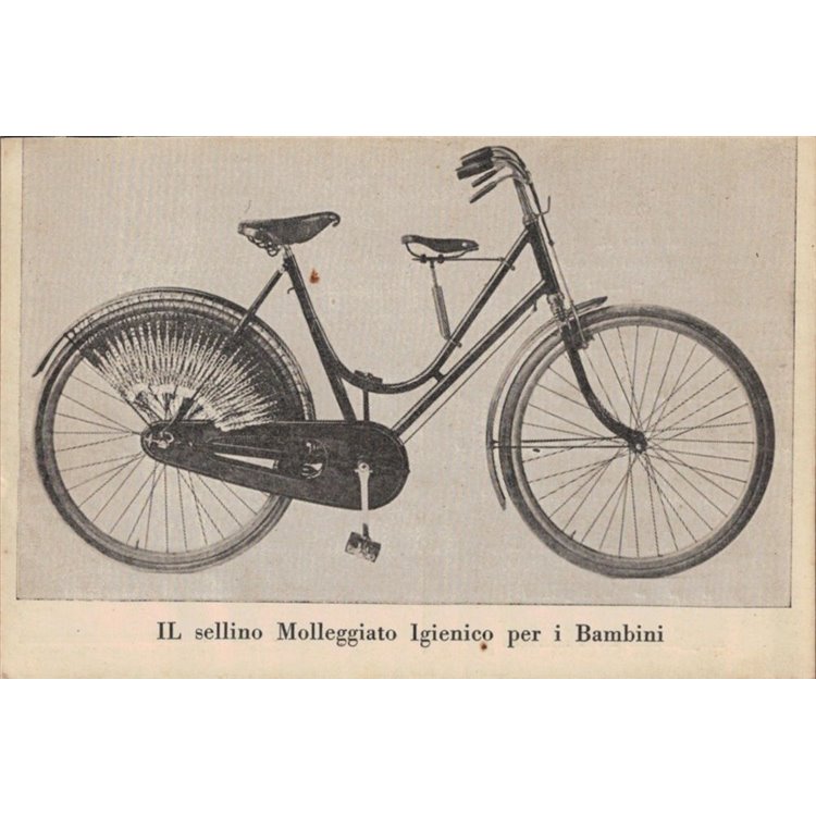 POSTCARD Rustici, The Hygienic Sprung Seat for Children (Milan)
