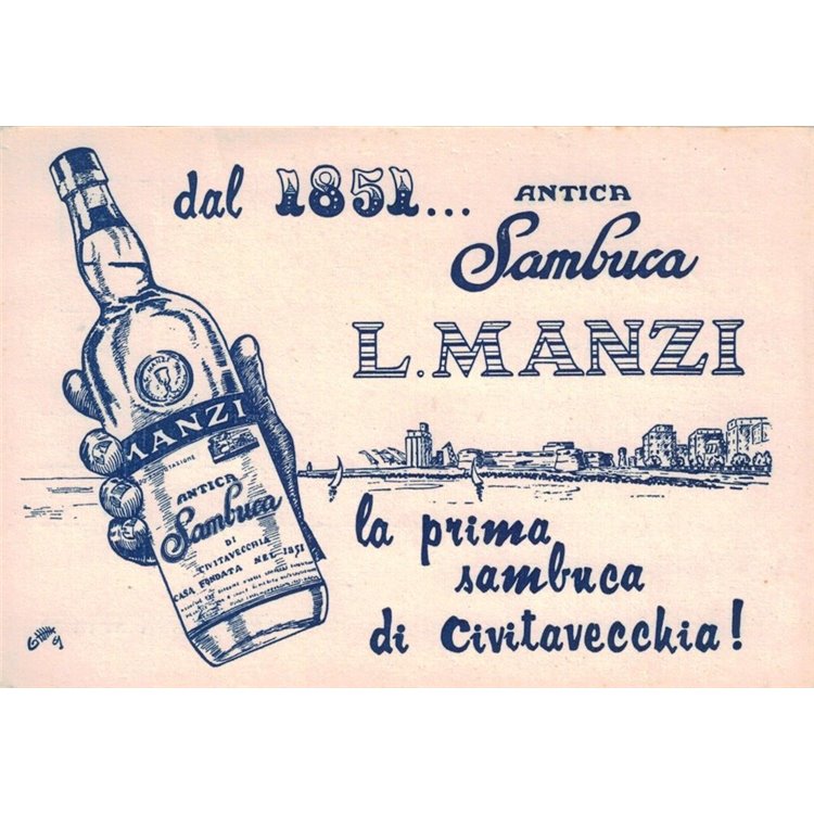POSTCARD Sambuca Manzi (Civitavecchia)