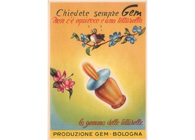 CARTOLINA Tettarella Gem (Bologna)