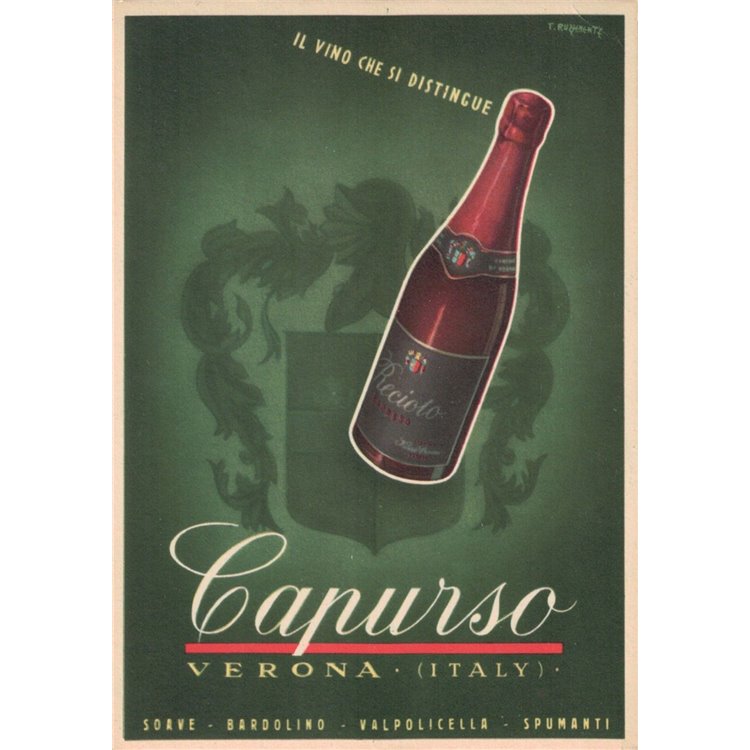 POSTCARD The wine that stands out, Nunzio Capurso (Verona)