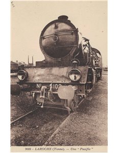 CARTOLINA Francia (Laroche), Locomotiva Une Pacific