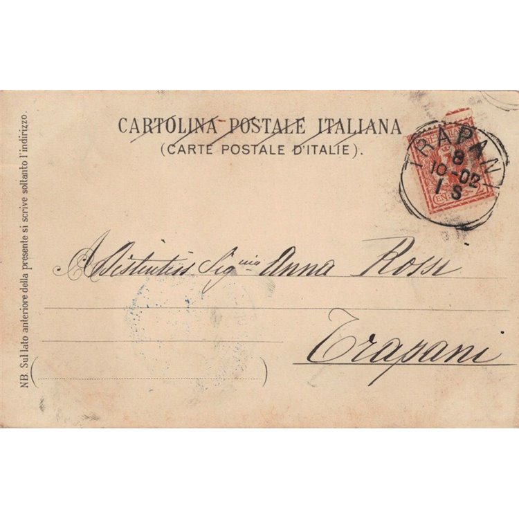 CARTOLINA Brigata Ferrovieri del Genio (annullo tondo riquadrato)