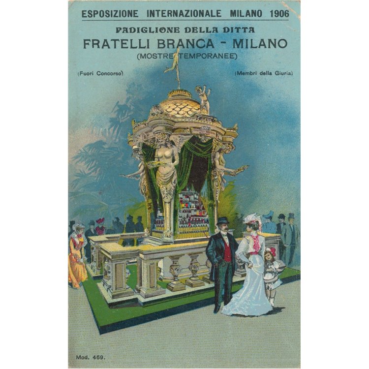 POSTCARD International Exhibition Milan 1906, Branca Brothers
