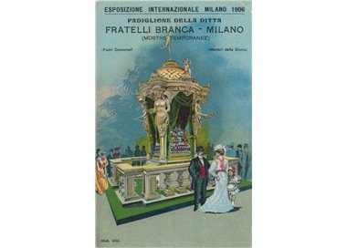 POSTCARD International Exhibition Milan 1906, Branca Brothers