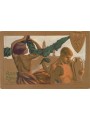 POSTCARD Commemorating the 1908 Faenza Exhibition, honoring Evangelista Torricelli