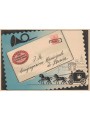 CARTOLINA 24° Congresso Filatelico Italiano (Brescia 1949)