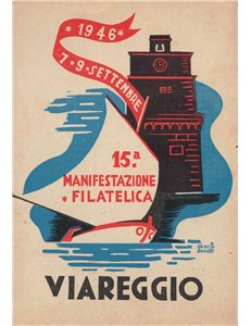 CARTOLINA 15ª Manifestazione Filatelica (Viareggio 1946)