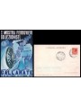 POSTCARD 1st Railway Collectors Exhibition (Gallarate 1957)