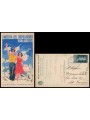 POSTCARD 1st Dopolavoro Exhibition (Rome 1938)