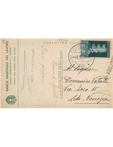 CARTOLINA 1ª Mostra del Dopolavoro (Roma 1938)