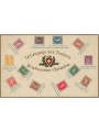 POSTCARD The language of stamps, Expo Paris (Switzerland 1900)