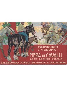 CARTOLINA Grande Fiera di Cavalli (Verona 1913)