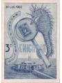 CARTOLINA 3° Raduno Filatelico (Senigallia 1950)