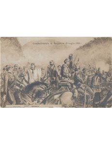 CARTOLINA Combattimento di Bezzecca 21 Luglio 1866 (1907)