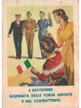 CARTOLINA Giornata delle Forze Armate e del Combattente (1958)