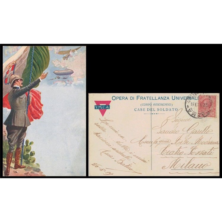 CARTOLINA Opera di Fratellanza Universale (1919)