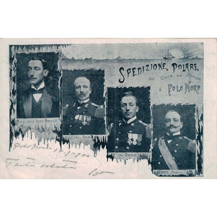 CARTOLINA Spedizione Polare del Duca degli Abruzzi (1899)