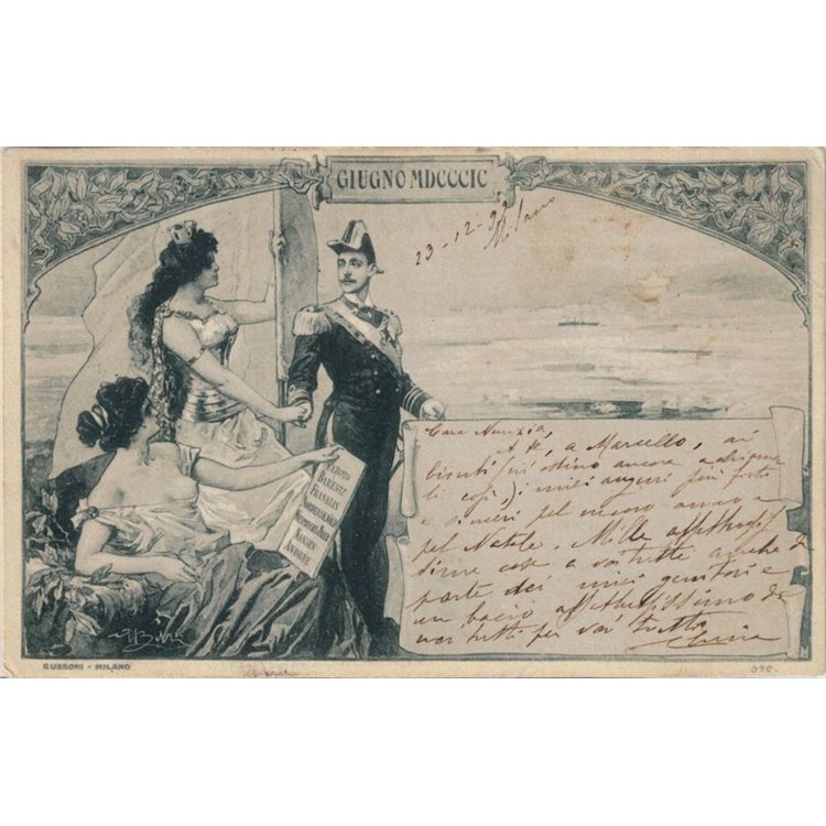 CARTOLINA Spedizione Polare del Duca degli Abruzzi (1899) 2