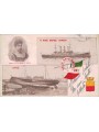 CARTOLINA Varo della Regia Nave Napoli (1905)