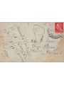 CARTOLINA Motonave Tevere al Porto di Brindisi (1935)