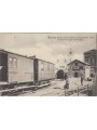 CARTOLINA Manovra del Treno sul Ferri-Boat (Messina 1908)