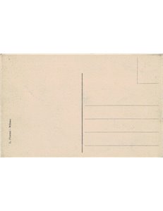 CARTOLINA Manovra del Treno sul Ferri-Boat (Messina 1908)
