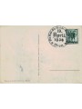 CARTOLINA Hitler e cartina, (un Popolo, un Impero, un Führer) 1938