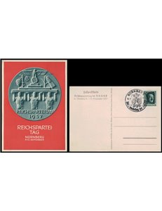 CARTOLINA Hitler (Congresso del Partito a Norimberga) 1937