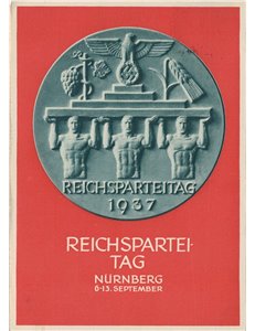 CARTOLINA Hitler (Congresso del Partito a Norimberga) 1937