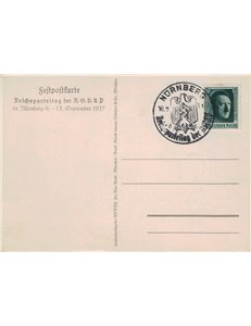 CARTOLINA Hitler (Congresso del Partito a Norimberga) 1937