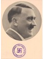 CARTOLINA Ritratto di Hitler (1938)