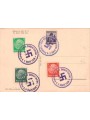 CARTOLINA Ritratto di Hitler (1938)