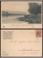 CARTOLINA Dintorni di Firenze, l'Arno dal greto, dalle Casaccie